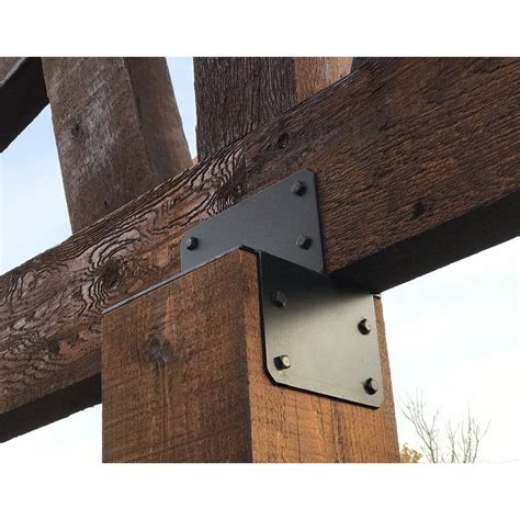 metal post and beam brackets|heavy duty beam brackets.